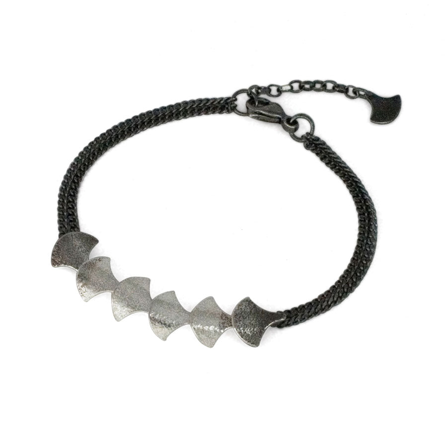Silver Siren Scale Bracelet — Cara Tonkin
