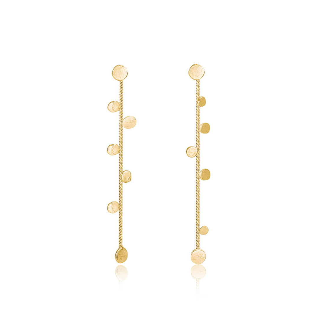 Stardust Gold Drop Earrings - IndependentBoutique.com
