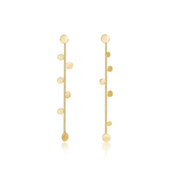 Stardust Gold Drop Earrings - IndependentBoutique.com