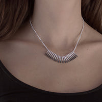 Silver Theda Cleo Necklace  — Cara Tonkin