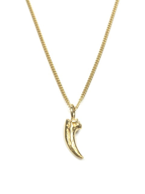 Tiny Claw Necklace - Gold - IndependentBoutique.com
