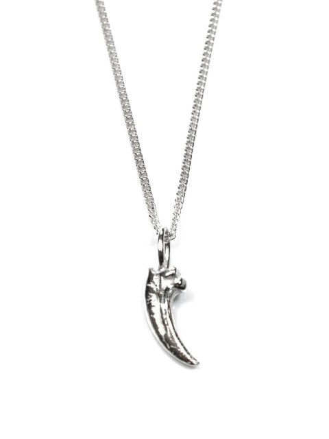 Tiny Claw Necklace - Silver - IndependentBoutique.com