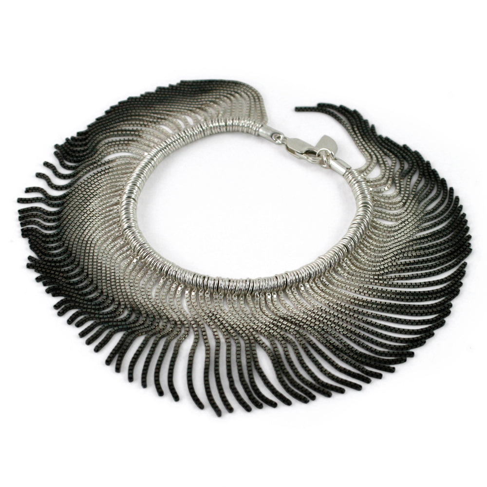 Silver Vesper Full Swing Interchangeable Bracelet/Necklace — Cara Tonkin