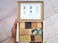 myrtle and soap gift box with lid at IndependentBoutique.com