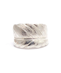 Silver Feather Ring - IndependentBoutique.com