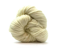 Off white undyed merino chunky wool rolled hank from marmalade